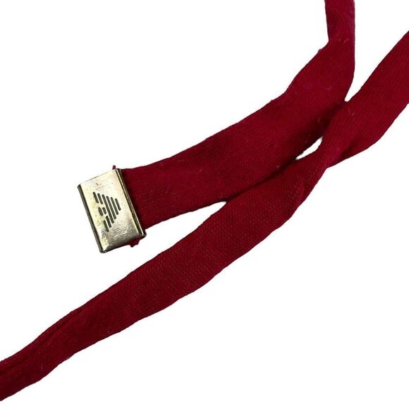 Pre-Loved AJ Armani Jeans US XS Women Strappy Top Red Viscose Tank Top - Picture 9 of 14